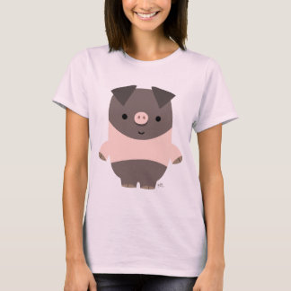 Niedlich Starker Cartoon Kinderwagen T - Shirt
