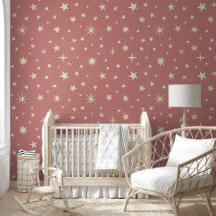 Niedlich Stars Hübsch Giralblush Pink Soft Pastell Tapete