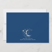 Niedlich Stars Moon Celestial Neugeborener Foto Ge Ankündigung (Rückseite)