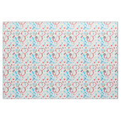 Niedlich Stethoscope Nurse | Doctor EKG Pattern Stoff (Fat Quarter (45,7 x 55,9 cm))