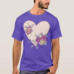 Niedlich Stink Bug Art - Insekten mit Herz und Nie T-Shirt