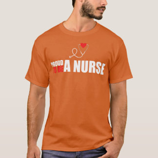 Niedlich Stolz als Krankenschwester registriert RN T-Shirt