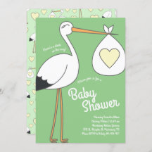 Niedlich Stork Baby Duwer Mod Gender Neutral