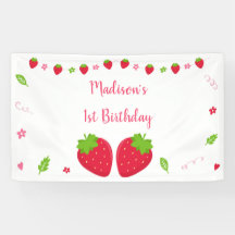 Niedlich Strawberry Berry Sweet Birthday