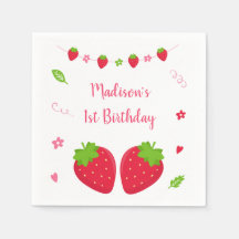 Niedlich Strawberry Berry Sweet Birthday