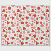 Niedlich Strawberry Berry Sweet Geschenkpapier (Flach)
