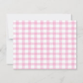 Niedlich Strawberry Birthday Vielen Dank Dankeskarte (Rückseite)