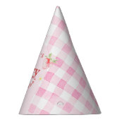 Niedlich Strawberry Daisy Berry First Foto Brithda Partyhütchen (Rechts)