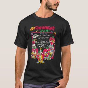Niedlich Strawberry Jaw Ästhetische Strawberry Lov T-Shirt