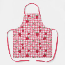 Niedlich Strawberry Kariert Gingham Gemustert