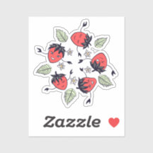 Niedlich Strawberry Kawaii Frucht