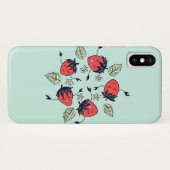 Niedlich Strawberry Kawaii Frucht Case-Mate iPhone Hülle (Rückseite (Horizontal))