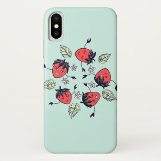 Niedlich Strawberry Kawaii Frucht Case-Mate iPhone Hülle
