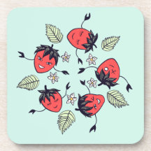 Niedlich Strawberry Kawaii Frucht