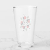 Niedlich Strawberry Kawaii Frucht Glas (Rückseite)