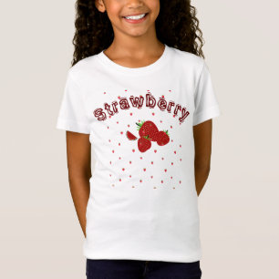 Niedlich Strawberry Summer Kids Girls T - Shirt