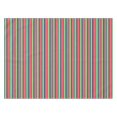 Niedlich Streifen Vintage Farben Tischdecke (Vorderseite (Horizontal))