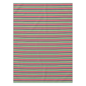 Niedlich Streifen Vintage Farben Tischdecke (Vorderseite)