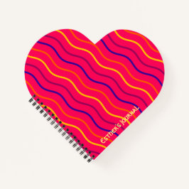 Niedlich Strip Benutzerdefinierter Personalisierte Notizblock