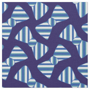 Niedlich Striped Bowties Blue Baby Boy Stoff