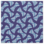 Niedlich Striped Bowties Blue Baby Boy Stoff (Muster)