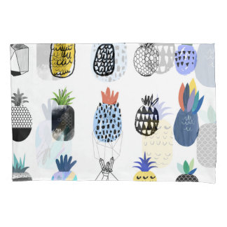 Niedlich strukturierte Ananas, Vintage Kollektion. Kissenbezug