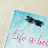 Niedlich Stylish Beach, Meerjungfrau Strandtuch (Beispiel)