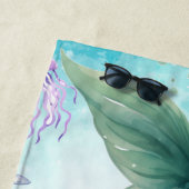 Niedlich Stylish Beach, Mermaid Schwanz Strandtuch (Beispiel)