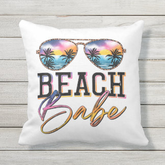 Niedlich Summer Vibes Sonnenbrille Babe Beach Hous Kissen