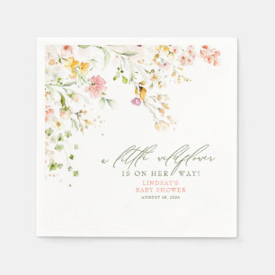 Niedlich Summer Wildblumen Kinderdusche Serviette