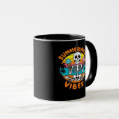 Niedlich Summerween Vibes Skeleton IceCream Summer Tasse (VorderseiteRechts)