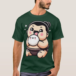 Niedlich Sumo Wrestler T-Shirt