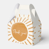 Niedlich Sunshine Boho Babydusche Geschenkschachtel (Rückseite)