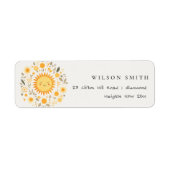 Niedlich Sunshine Boho Sun Baby Dusche Adresse (Vorne)