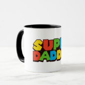 Niedlich Super Daddio Tasse (Vorderseite Links)