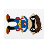 Niedlich Superhero Boy Magnet (Horizontal)