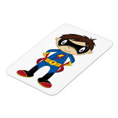 Niedlich Superhero Boy Magnet (Linke Seite)
