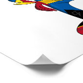 Niedlich Superhero Boy Poster (Ecke)