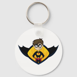 Niedlich Superhero Boy Schlüsselanhänger