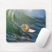 Niedlich Surfen Chipmunk Mousepad (Mit Mouse)