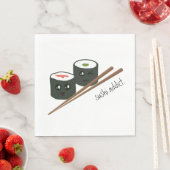 Niedlich Sushi Addict Kawaii Serviette (Beispiel)
