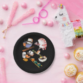 Niedlich Sushi Anime Kawaii Otaku Manga Set Japani Pappteller (Party)