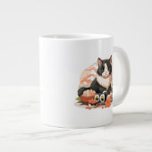 Niedlich Sushi Cat Jumbo-Tasse (Vorderseite Rechts)