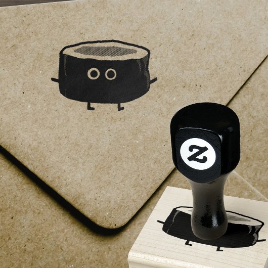 Niedlich Sushi | Kawaii Sushi Roll Gummistempel