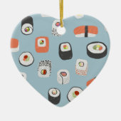 Niedlich Sushi Keramik Ornament (Vorne)