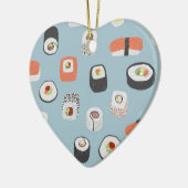 Niedlich Sushi Keramik Ornament (Links)