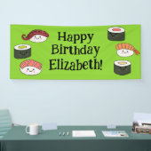 Niedlich Sushi Kinder 1. Geburtstag Party Banner (Messe)