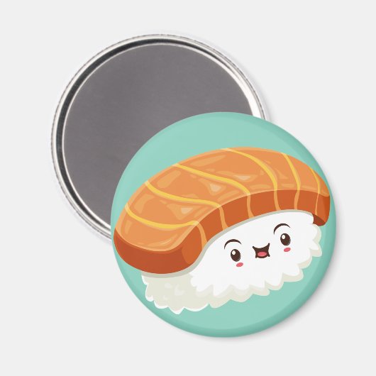 Niedlich Sushi Magnet (Vorderseite/Rückseite)