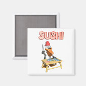 Niedlich Sushi Magnet 2 - Großartige Geschenkidee (Vorderseite/Rückseite)