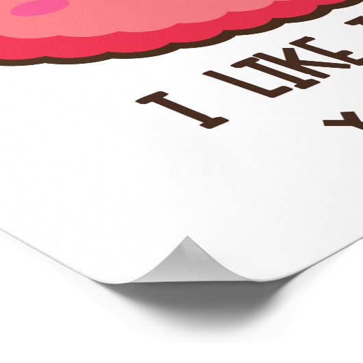 Niedlich Sushi Roll Emoji Poster (Ecke)